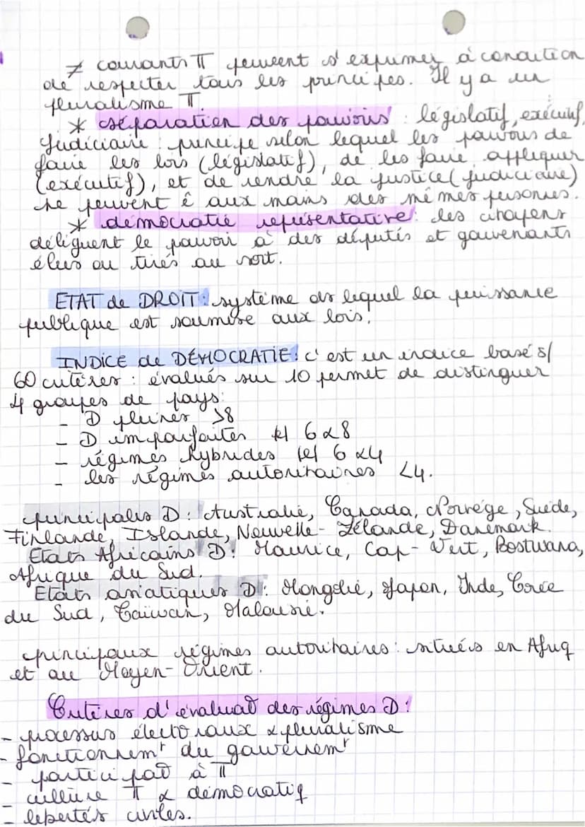 H.-G.G.S.P.
THEME N°1:
Chapitre introductif: La démocratie, les démo
"cratier: quelles caractéristiques aujourd'hui.
t
DEMOCRATI € (gue => g
