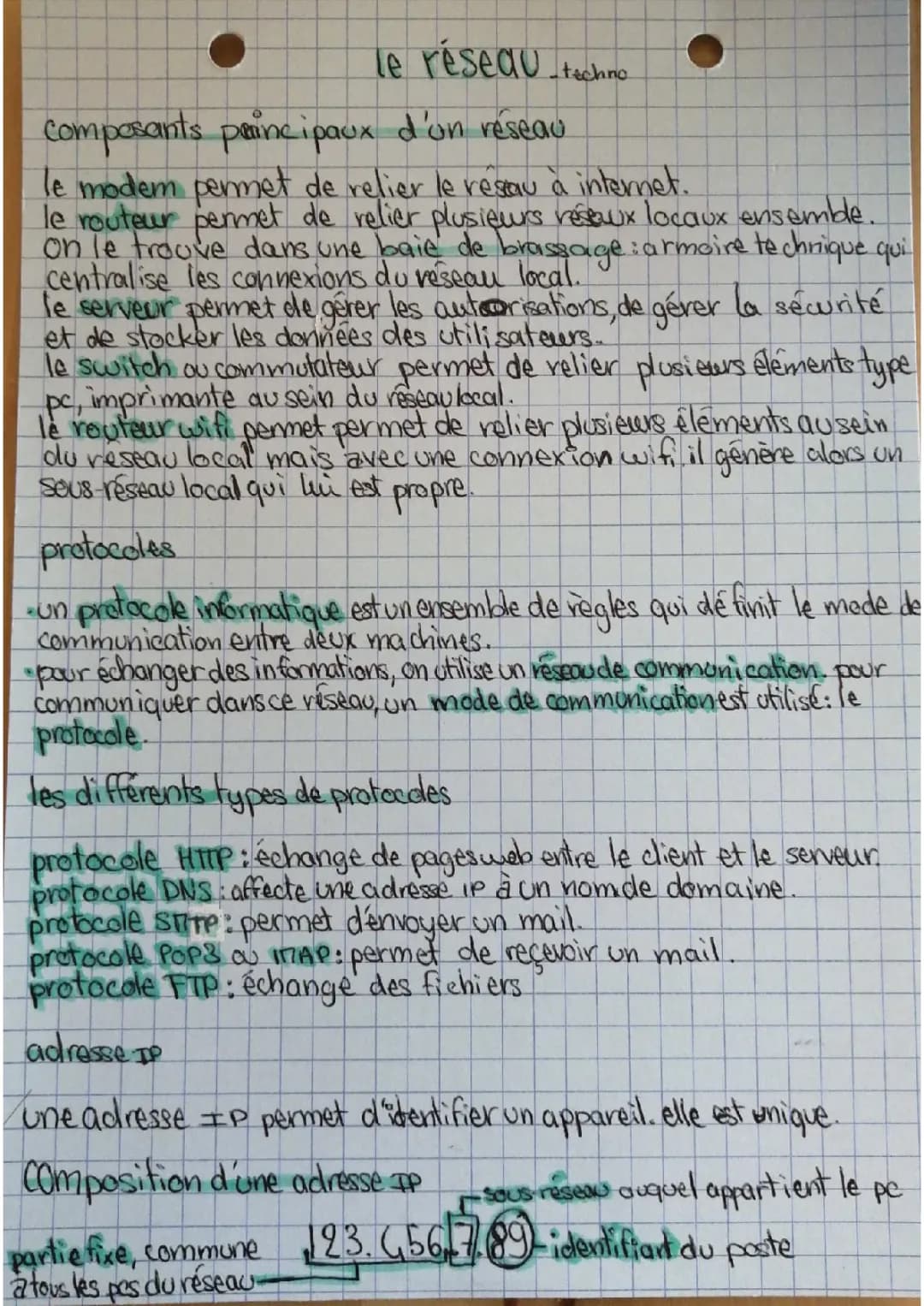 Les composants du réseau informatique et comment les sécuriser