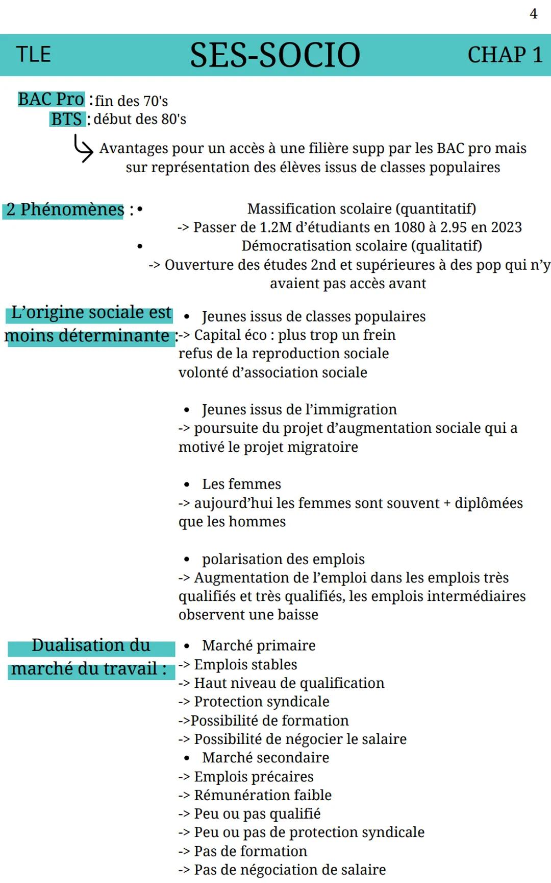 SES-SOCIO
Comment est structurée la société française ?
Syndicat Organisation de défense des intérêts des travailleurs
Objectif : Meilleure 