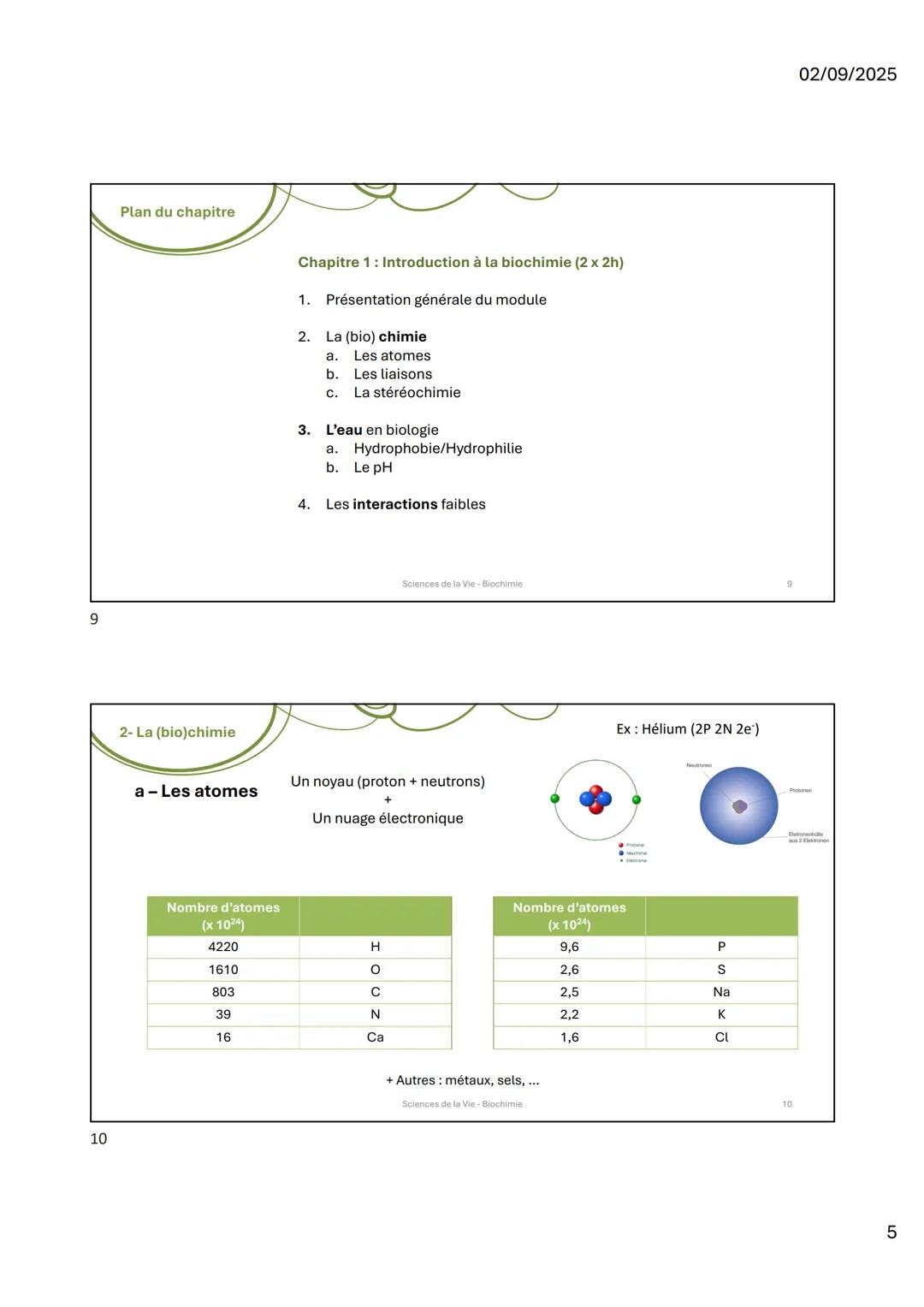 1
2
HO
OHOH
UFR
ences
icoa
Organisation du
module
HN
Sciences de la Vie 1
Biochimie I
Les molécules du vivant
NH2
Sciences de la Vie-Biochim