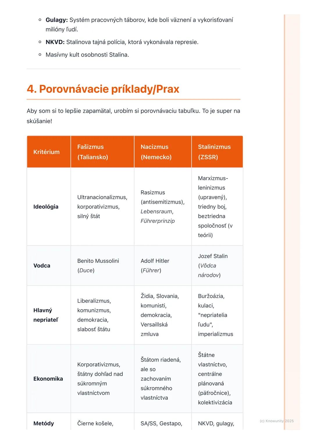 # Vzostup totalitných režimov
(fašizmus, nacizmus,
komunizmus v ZSSR)

1. Prehľad vzostupu totalitných režimov

Po prvej svetovej vojne sa s