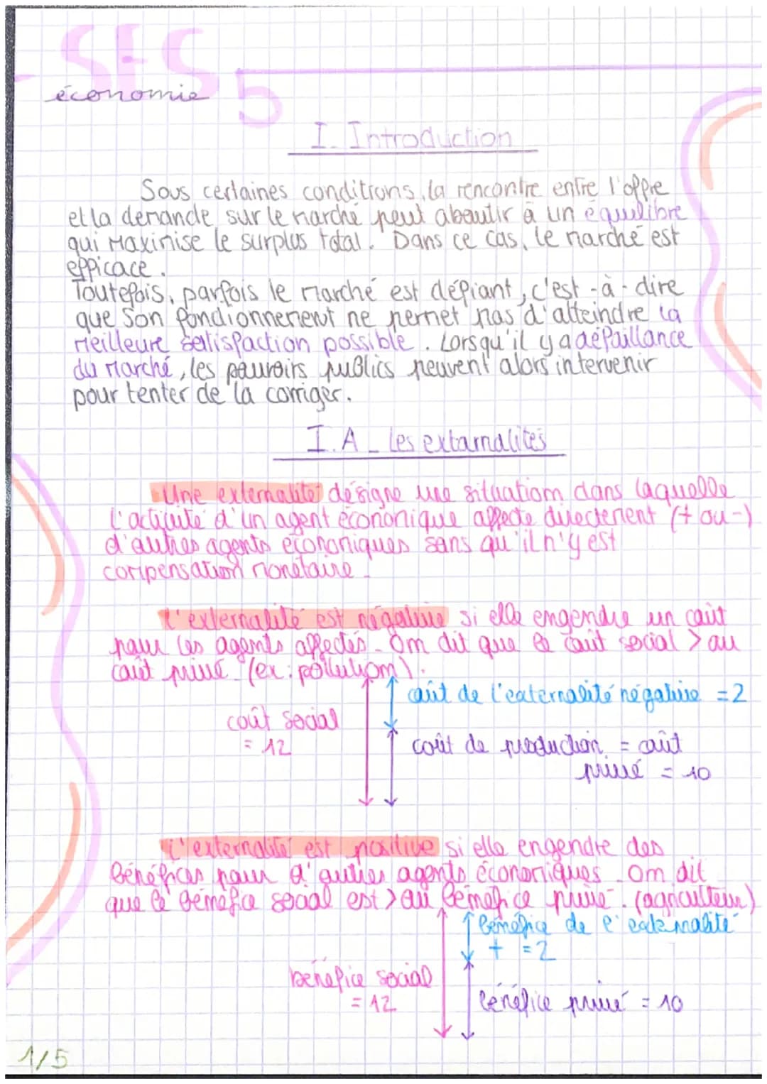 55
économie
I. Introduction
Sous certaines conditions, la rencontre entre l'offre
el la demande sur le marché peut aboutir à un équilibre
qu