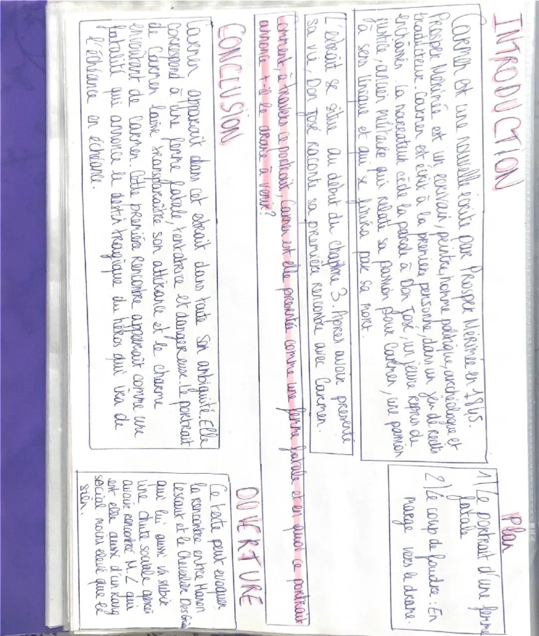 INTRODUCTION
Plan
1. Le Portrait d'une femme fatale
2. Le coup de foudre : En marge vers le drame.
Carmen est une nouvelle écrite par Prospe