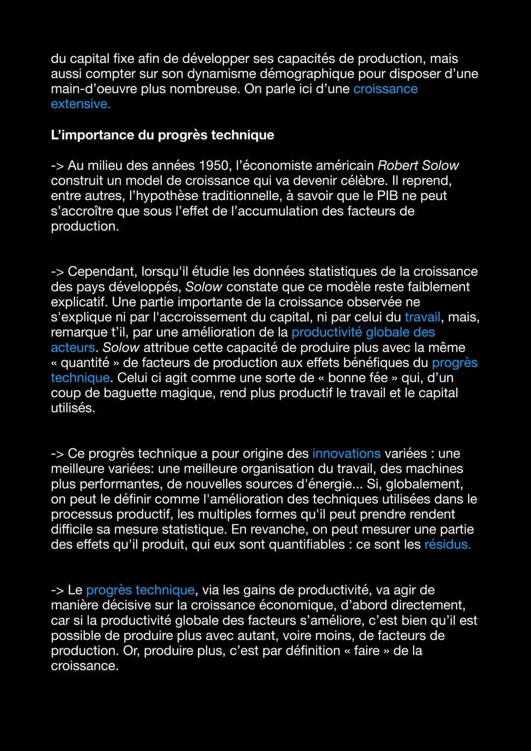 Chapitre 2 : Quels sont les sources et les défis de
la croissance économique ?
Introduction :
L'éco mondial semble pas avoir de limites. On 