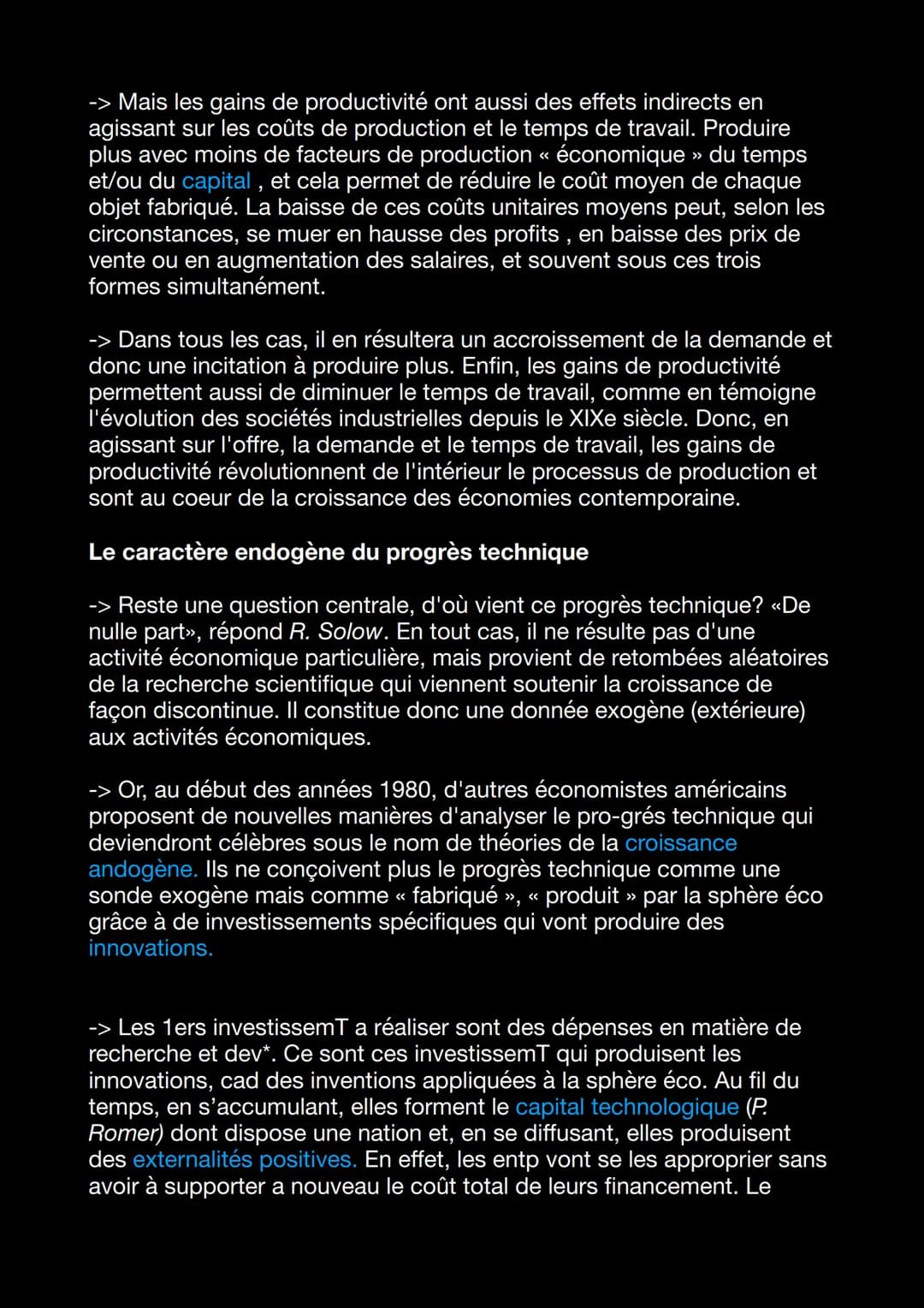 Chapitre 2 : Quels sont les sources et les défis de
la croissance économique ?
Introduction :
L'éco mondial semble pas avoir de limites. On 