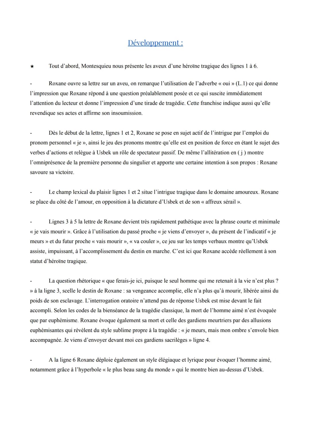 Texte Bac Nº 1: Montesquieu, Les lettres persanes, lettre 161, 1761.
Séquence 1: le roman.
Support: Montesquieu, lettre 161 des Lettres pers