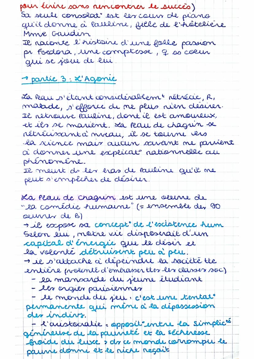 LA PEAU DE CHAGRIN, Honoré de Balzac
Raphael entre dans une maison
→ l'incipit (de jeu et y perd son dernier Louis der)
• pose un cadre préc