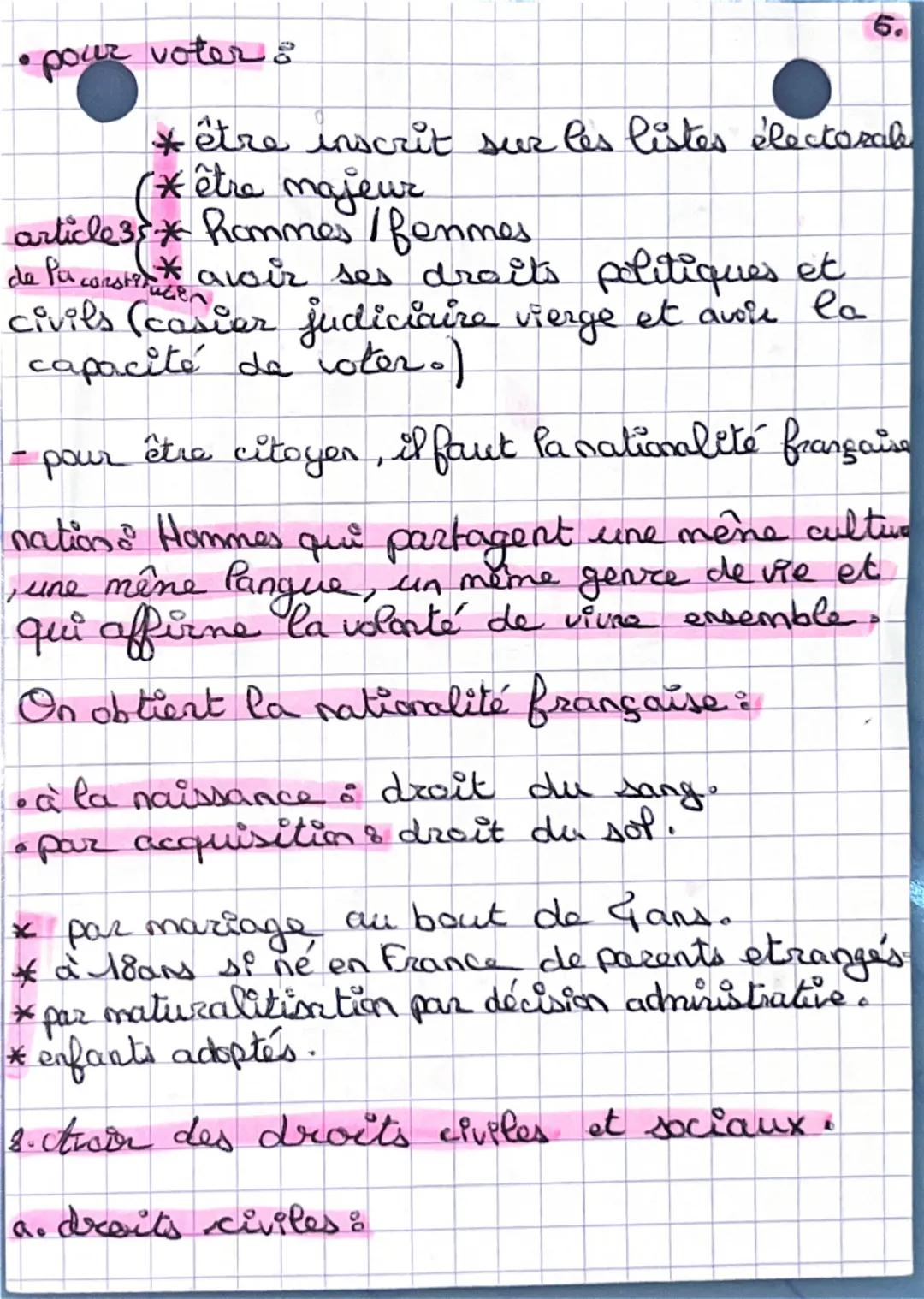 --- OCR Start ---
citoyenneté française at
européenne.
N
T
R
O
Depuis 1789 les F. ne sont plus "sujets" mais
citoyens. En 1792 est fondée la