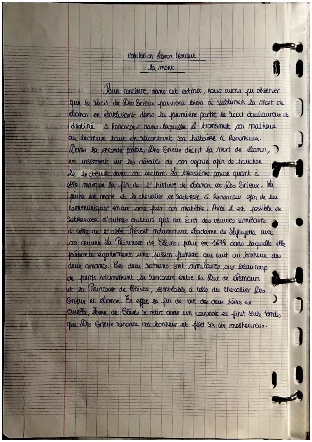 intro ebanon Lexant
la mort.
L'abbé Prévost est un romancier, historien et homme
d'Église français de la fin du XVII e siècle, début du XVIL