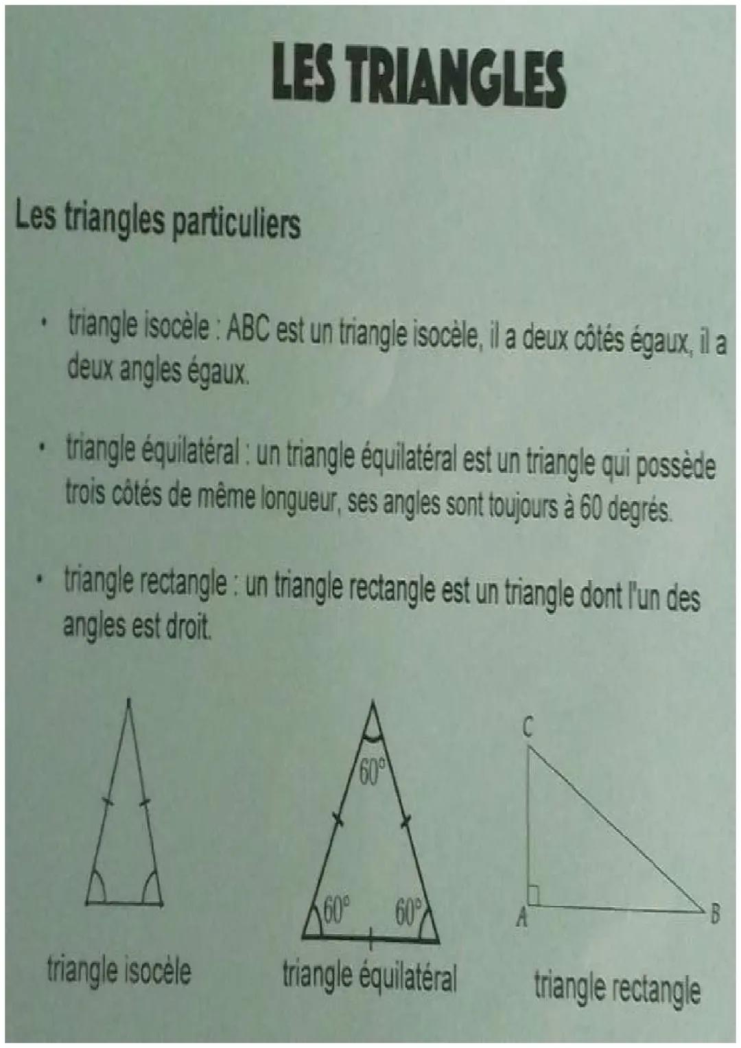 Mathématiques_ 6e_ les triangles particuliers