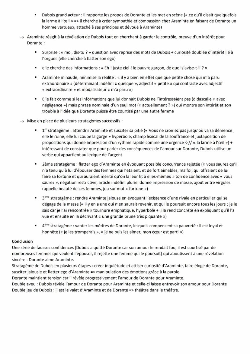 Marivaux, Les Fausses Confidences, 1737, Acte I, scène 14
Introduction
1ère étape du stratagème de Dubois : il discute à part avec Araminte 