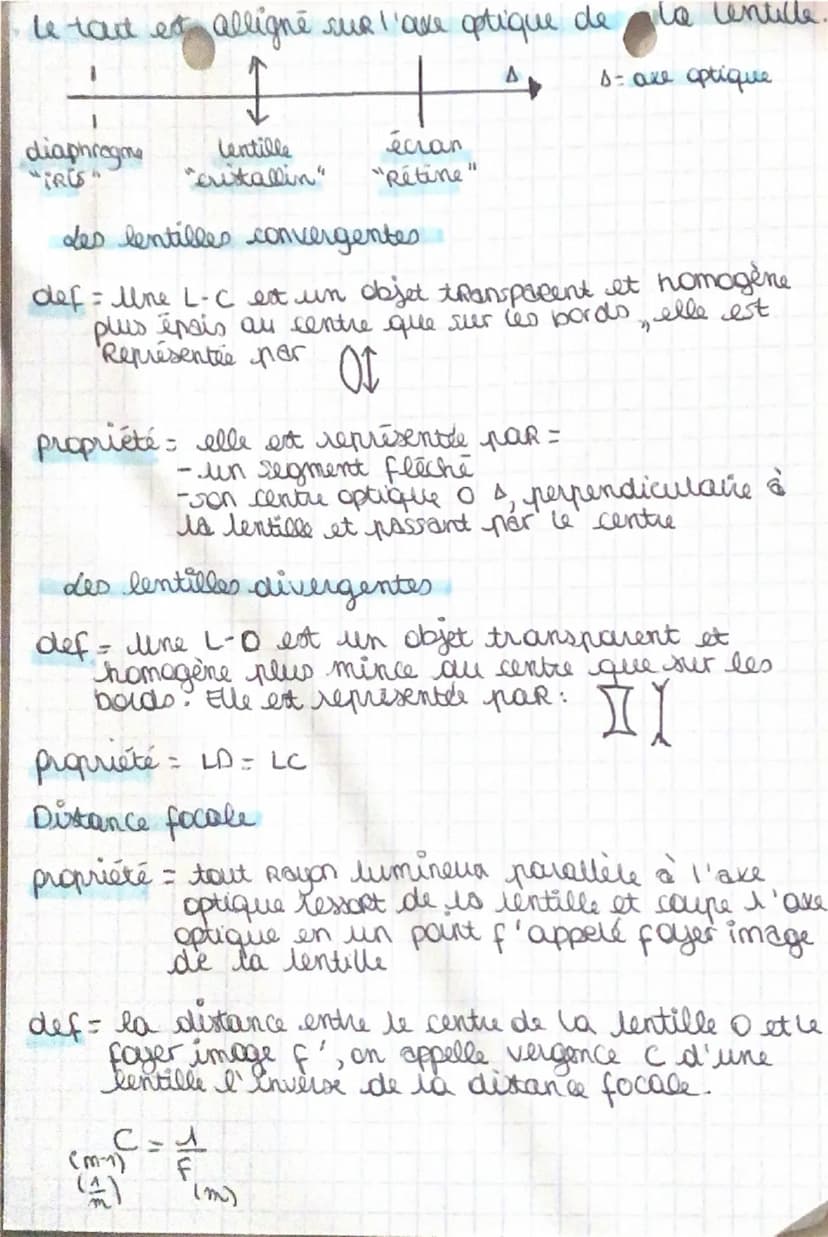 куйдил
L'oeil et
Schéma de l'oeil :
chinic ses défau
CORnée
cristallin
pupille
هندد
retine
nerf
optique
La formation d'une image
def = dans 