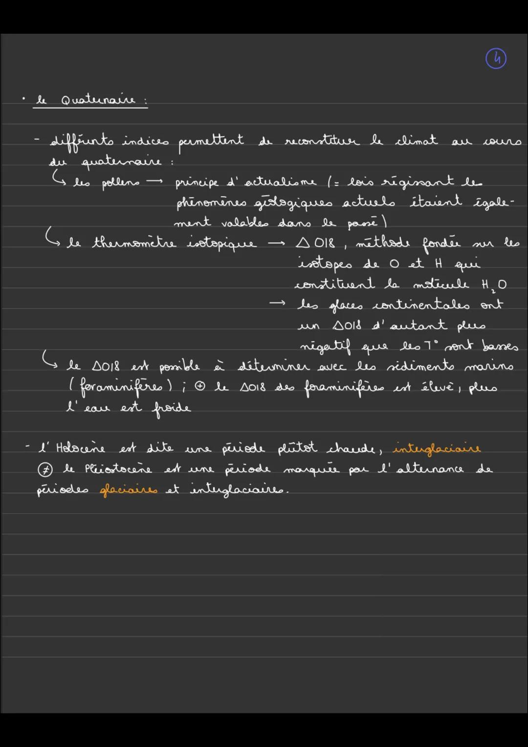 →
» potentielle ouverture depuis les années 1880, la Tº globale de la Terre
augmenté +1°C.
→ COMPRENDRE LES CLIMATS PASSES POUR ANTICIPER LE