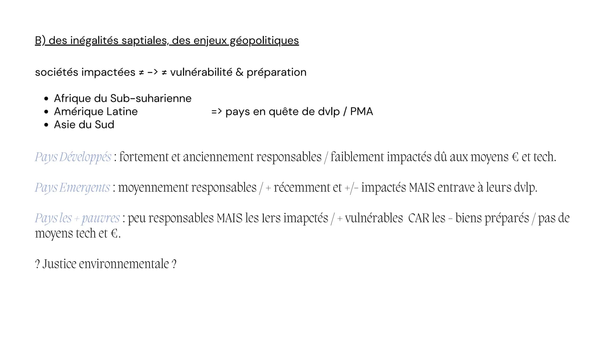 THEME 4: L' ENVIRONNEMENT ENTRE EXPLOITATION ET PROTECTION : UN ENJEU PLANETAIRE
Axe 2 : Le changement
climatique : approches
historiques & 