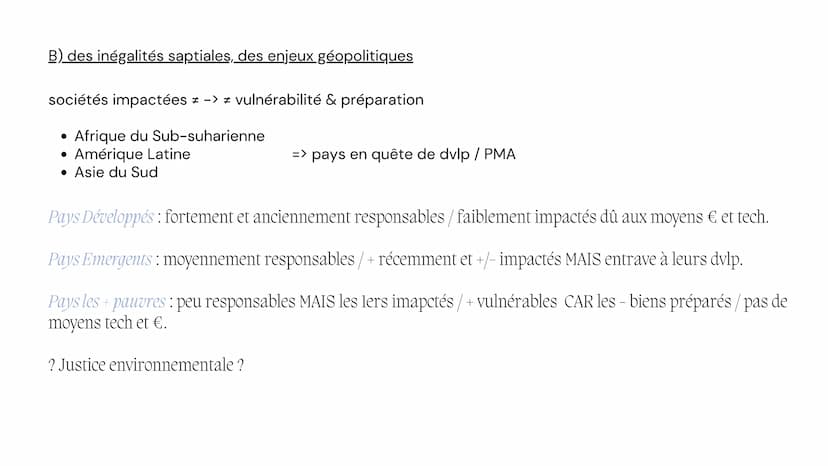 THEME 4: L' ENVIRONNEMENT ENTRE EXPLOITATION ET PROTECTION : UN ENJEU PLANETAIRE
Axe 2 : Le changement
climatique : approches
historiques & 