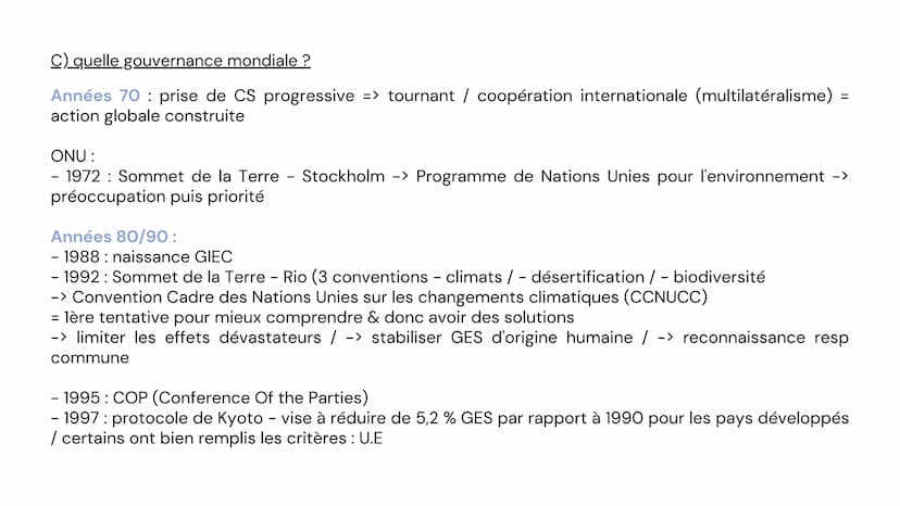 THEME 4: L' ENVIRONNEMENT ENTRE EXPLOITATION ET PROTECTION : UN ENJEU PLANETAIRE
Axe 2 : Le changement
climatique : approches
historiques & 