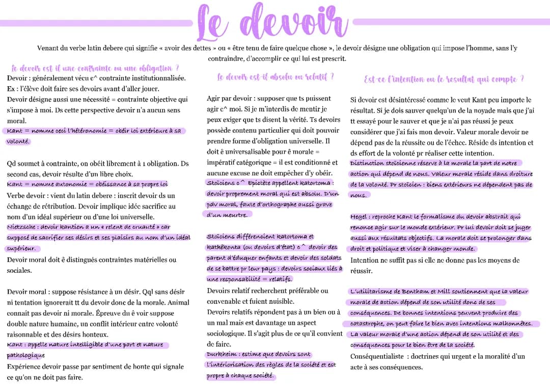 Le Devoir Moral Selon Kant : Découvre la Philosophie Amusante