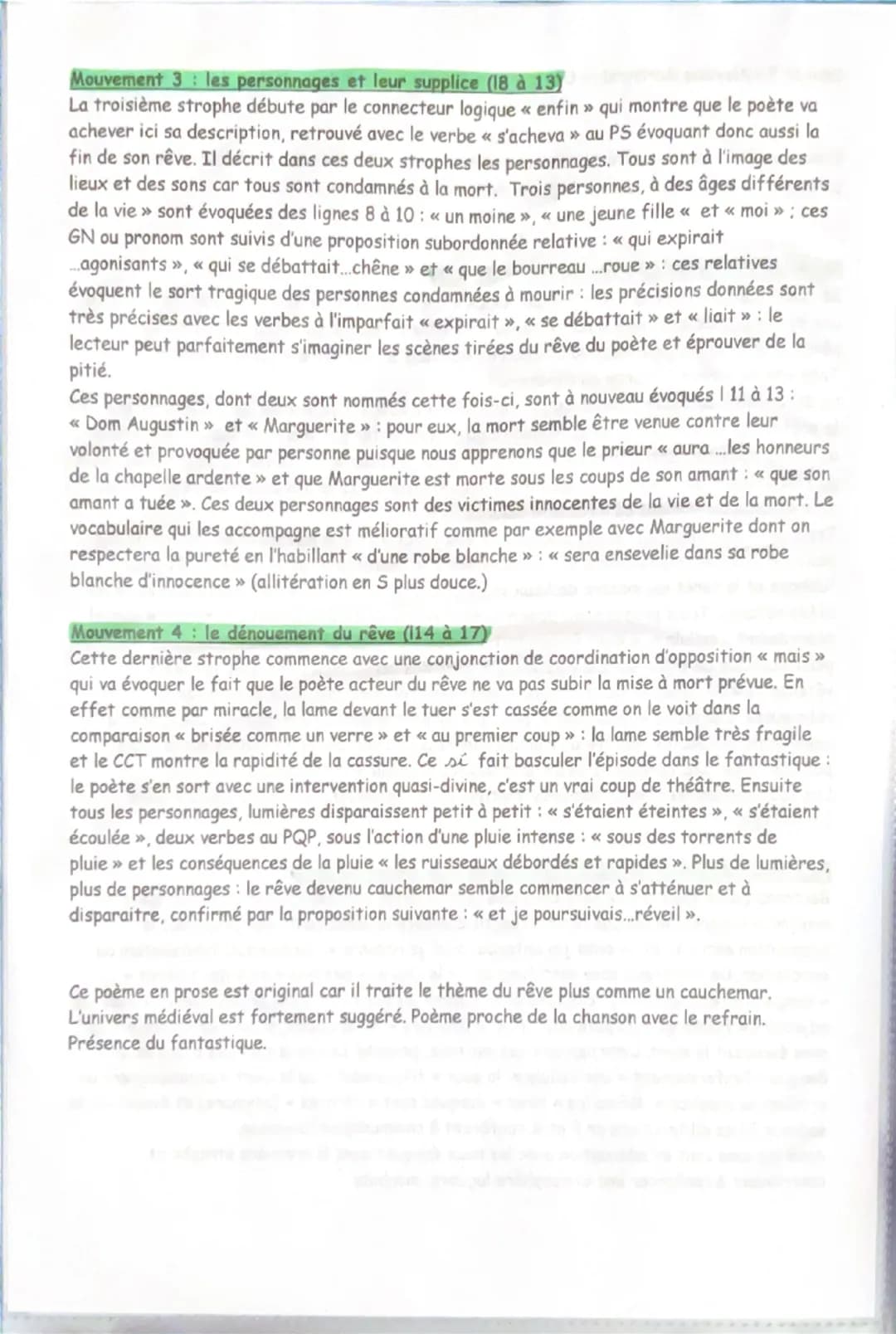 Introduction:
Un rêve
• Aloysius Bertrand
Kême
Tême en prose
Surrealisme
● 1842 |XIXe siècles Emancipat créatrice
LA L3 Mise en place du déc