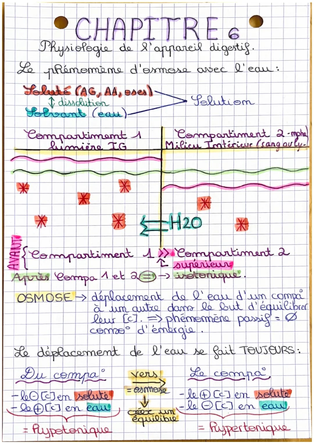 CHAPITRE
Physiologie de l'appareil digestif
I) La digestion des aliments
Digestion réalisée par l'appareil digest
grâce aux actions mécaniqu