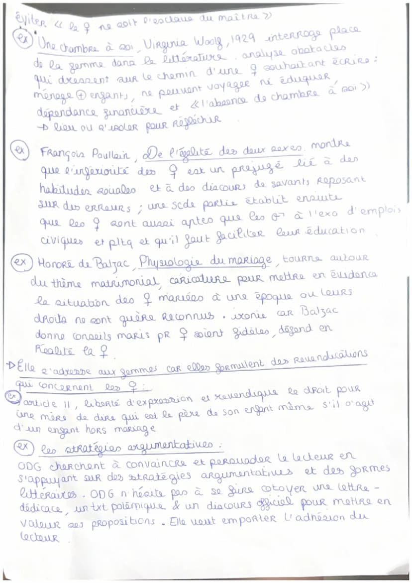 Litterature
+ les
homme / gemme
1. L'homme
un des principaur oppresseur de la gemme
ODG insiste domina" injuste exercée par or sur les 9. 0?