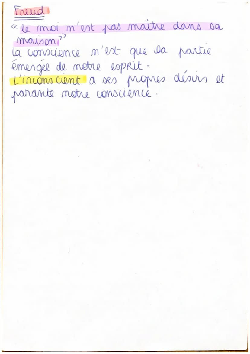 conscience
Déf: [cum scientia] = avec science
connaissance du monde ( perceptive)
et Inconcience
de moi-même (reflextive)
Idu bien et du mal