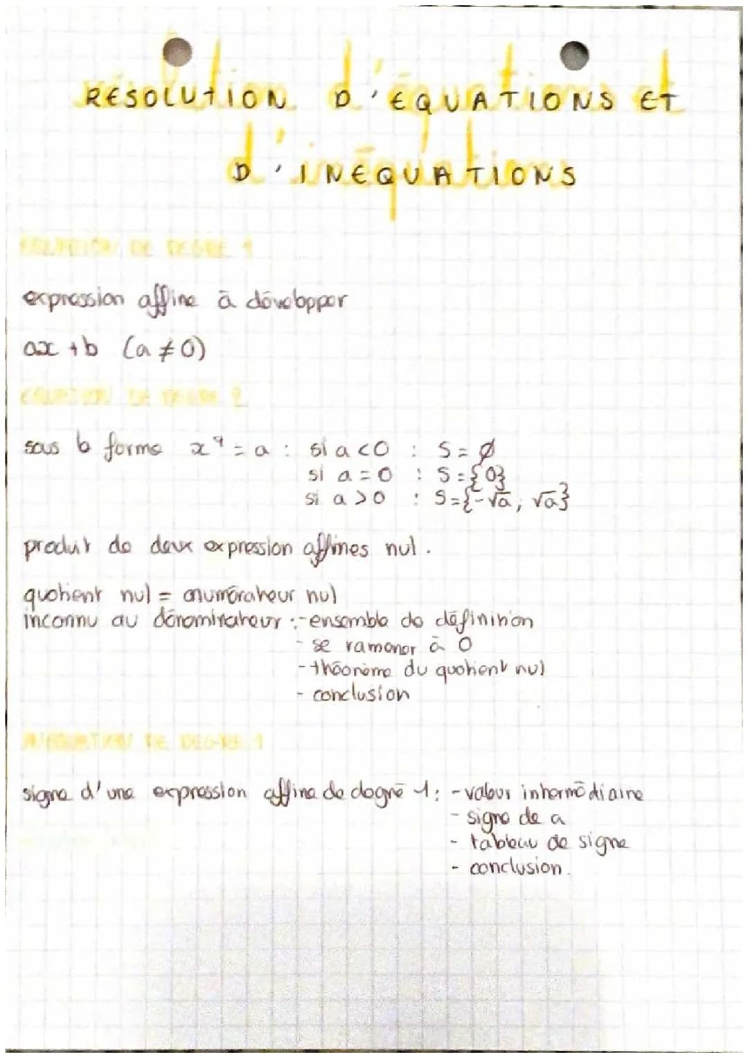Apprends à Résoudre des Équations Affines Facilement