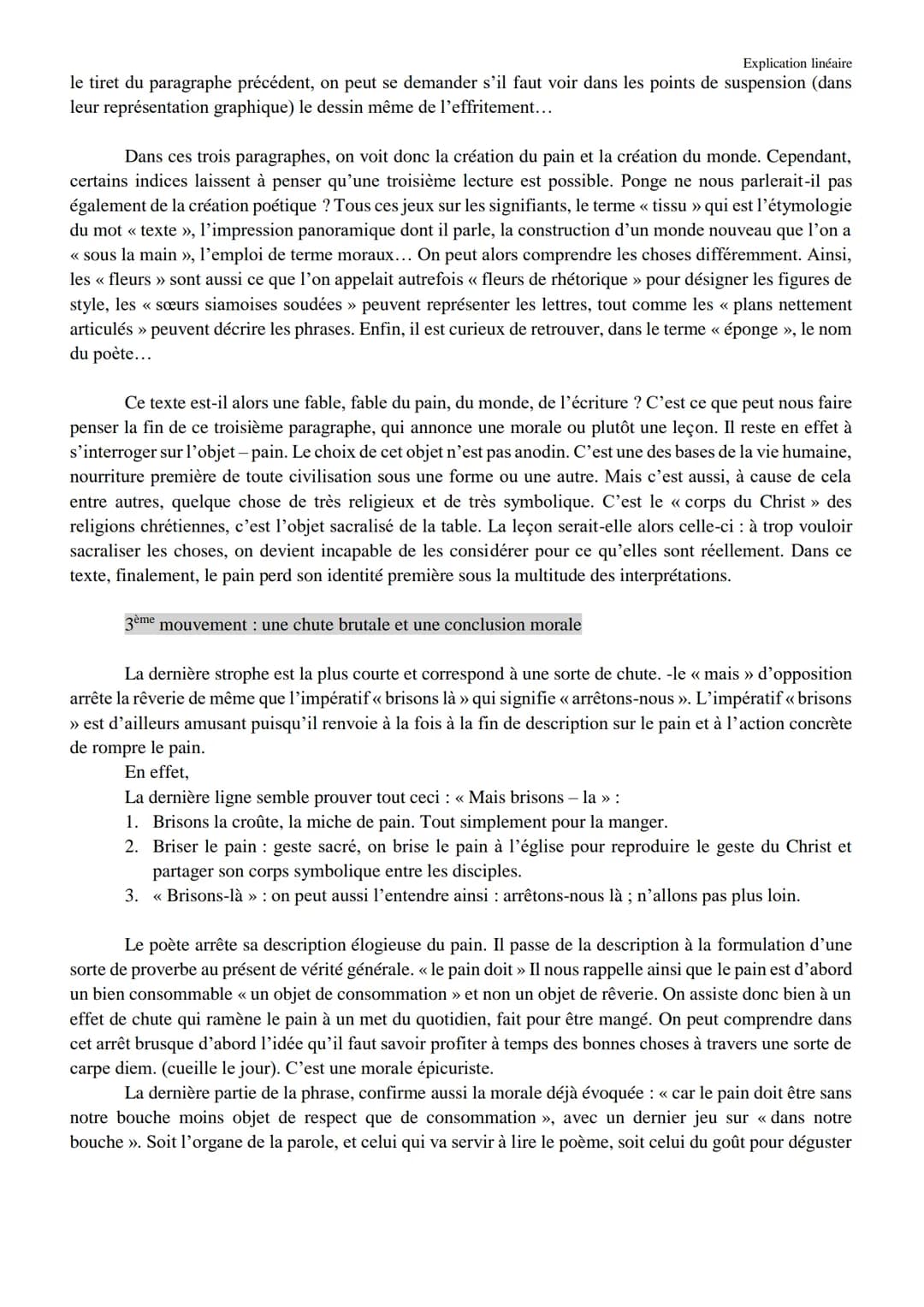 Explication linéaire
Objet d'étude 2/4 : La poésie du XIXe siècle au XXIe siècle
Charles Baudelaire, Les Fleurs du Mal / parcours : alchimie