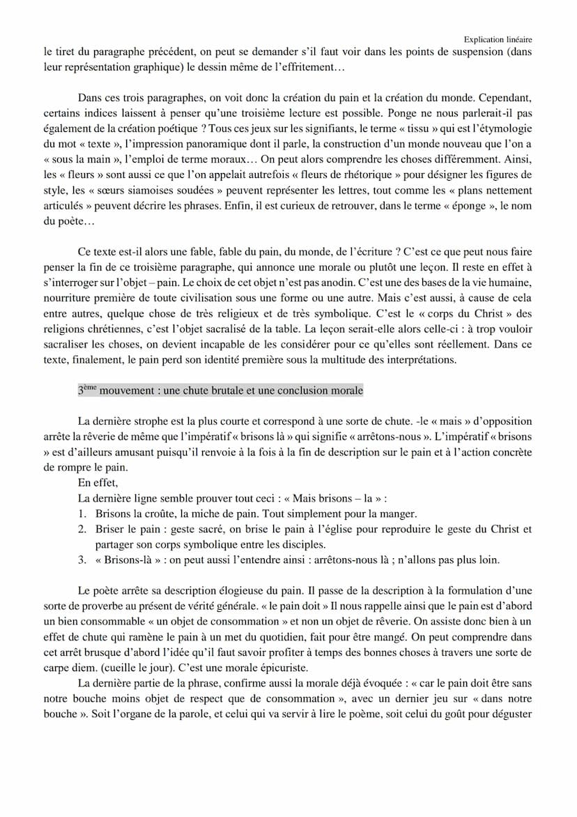 Explication linéaire
Objet d'étude 2/4 : La poésie du XIXe siècle au XXIe siècle
Charles Baudelaire, Les Fleurs du Mal / parcours : alchimie