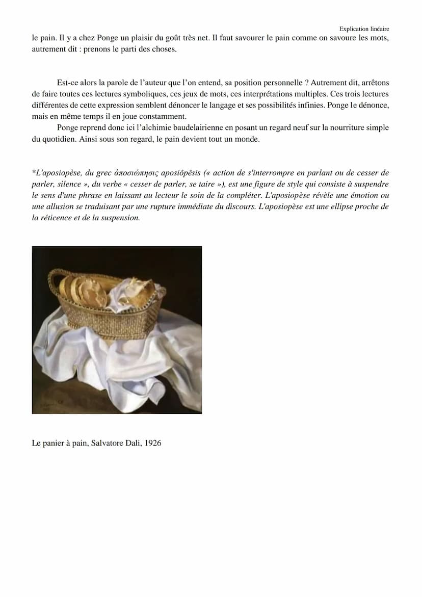 Explication linéaire
Objet d'étude 2/4 : La poésie du XIXe siècle au XXIe siècle
Charles Baudelaire, Les Fleurs du Mal / parcours : alchimie