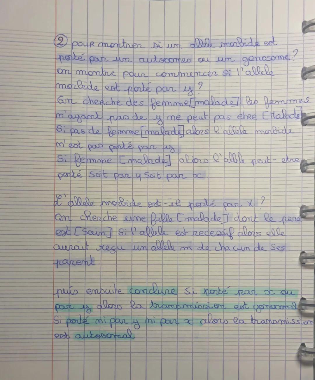 # Methodologie D'etude D'UN
ARBRE Genealogique

I

Lemme fem Saine
femme malade
homme Sain
Romme Malade

II

III

Quel est le male de transm