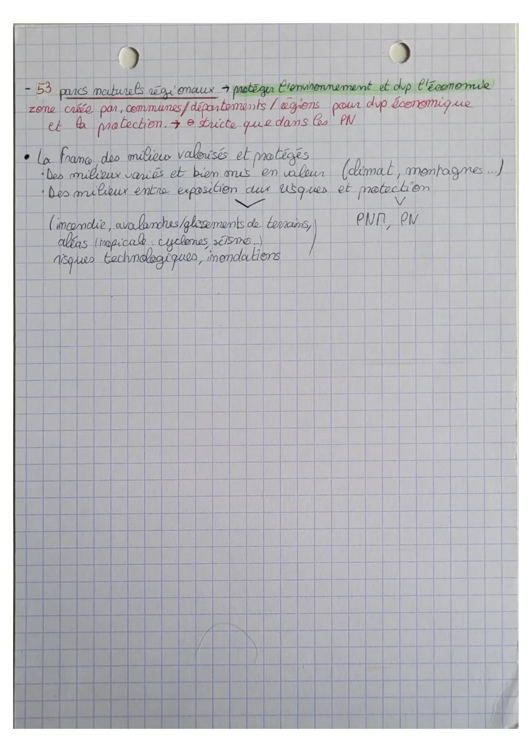 métropolitaine
+ à dérivé continentale
diversité de milieux en France: -climats (océanique, méditerranéen |
- relief (plaines, montagnes, At