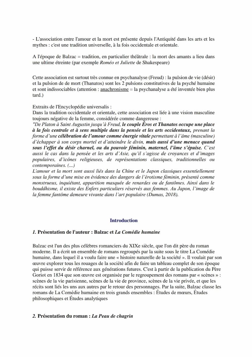 Balzac, La peau de chagrin, 1831
Les romans de l'énergie : création et destruction
1 ère lecture de l'extrait
Partie 3. L'agonie
Texte 3: Le
