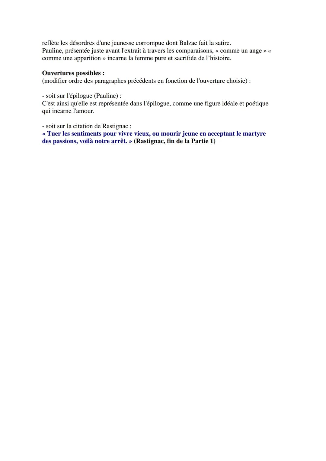 Balzac, La peau de chagrin, 1831
Les romans de l'énergie : création et destruction
1 ère lecture de l'extrait
Partie 3. L'agonie
Texte 3: Le