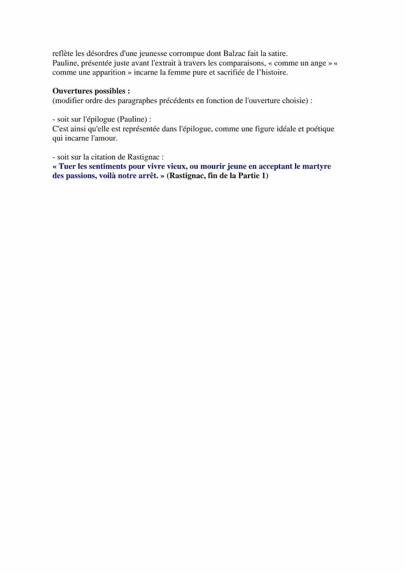 Balzac, La peau de chagrin, 1831
Les romans de l'énergie : création et destruction
1 ère lecture de l'extrait
Partie 3. L'agonie
Texte 3: Le