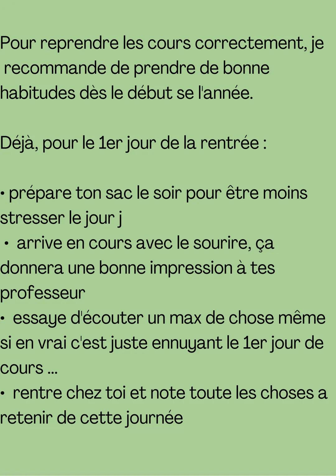 (8/11)
1110
BACK TO SCHOOL
épisode 1: COMMENT REPRENDRE
LES COURS CORRECTEMENT
2023
BOOK hey!
aujourd'hui, je vous propose une petite
public