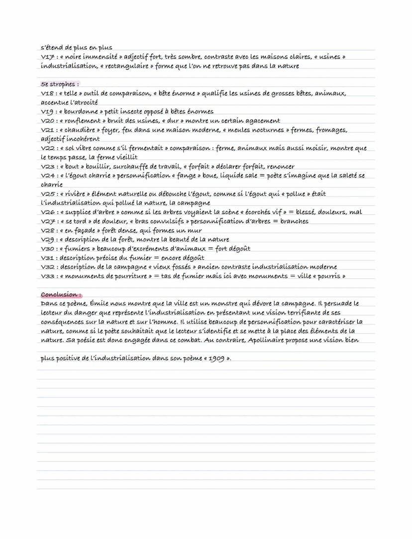 Français
Texte 3: La plaine (extrait), les villes tentaculaires de Émile Verhaeren, 1895
Intro:
Émile Verhaeren est un poète flamand de la f
