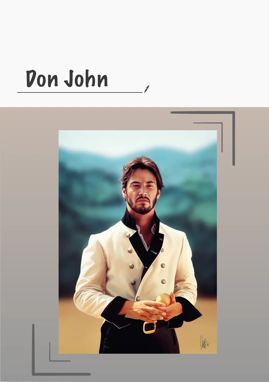 
<p>In Shakespeare's "Much Ado About Nothing", the character of Don John, the illegitimate brother of Don Pedro, is portrayed as melancholy,