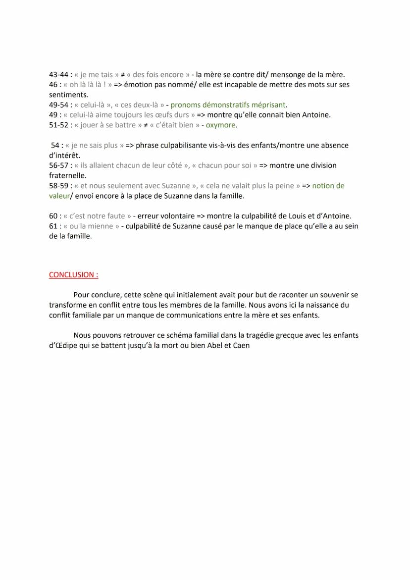 OBJET D'ÉTUDE N°1 : LE THÉÂTRE DU XVII e s AU XXI e s.
Séquence n°1: parcours, crise personnelle, crise familiale
TEXTE 3: << partie 1, scèn