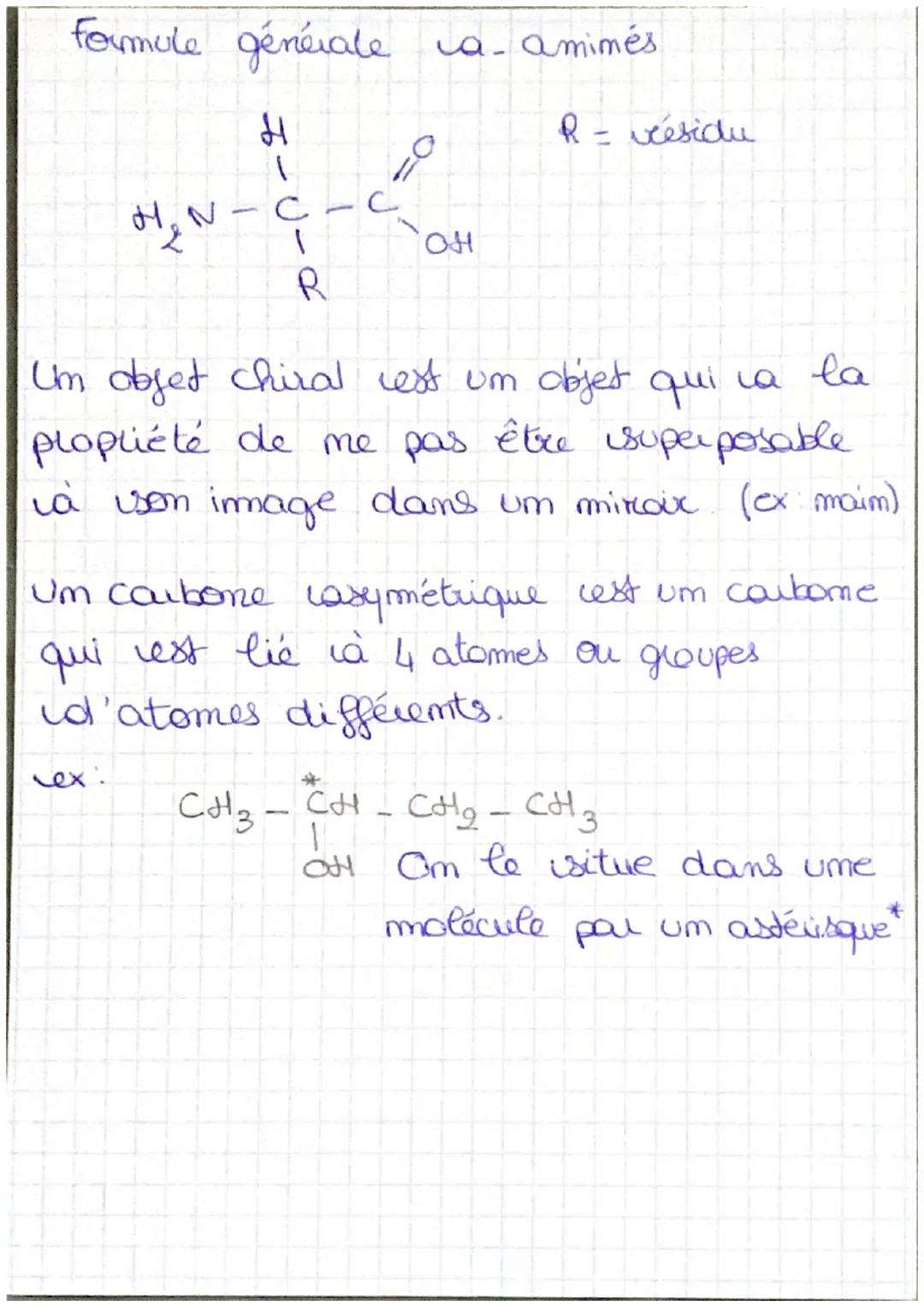 Physique Chimie

racidos ca- amimés

da Glycine

Amime primaire
(NH₂) - CoHo - C=C
groupe carboxyle
OH

La sérime
hydroxyle
CH₂ - CH-C=0
1
C