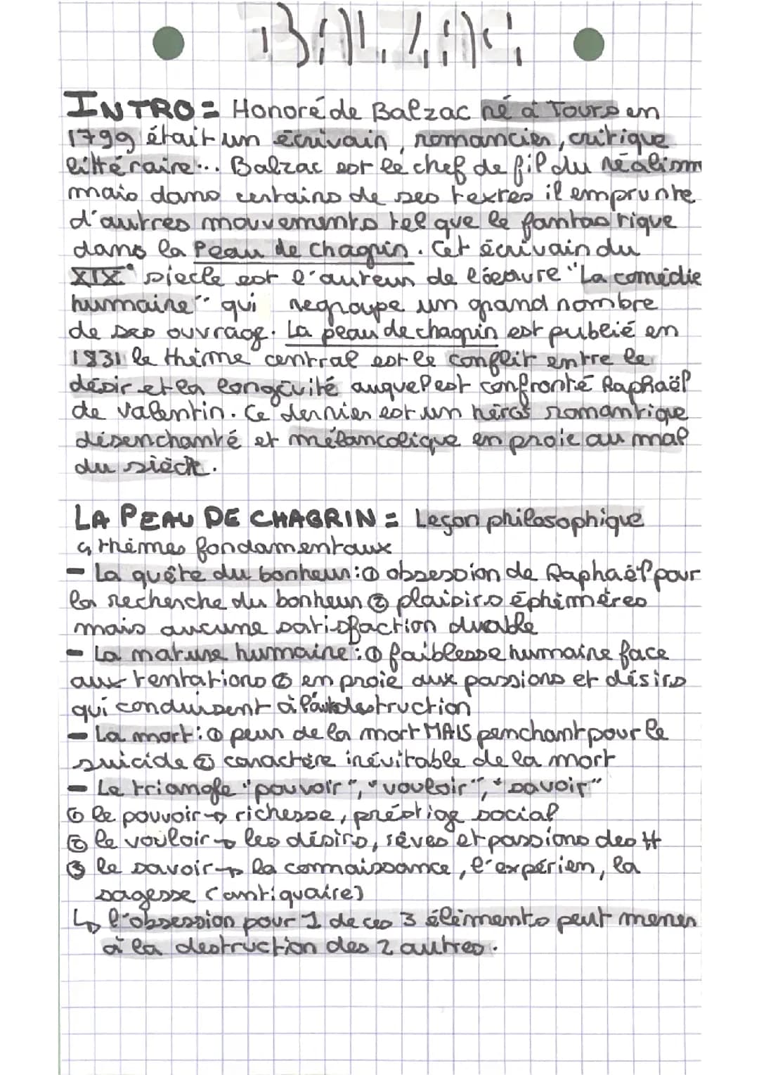 Balzac La Peau de chagrin