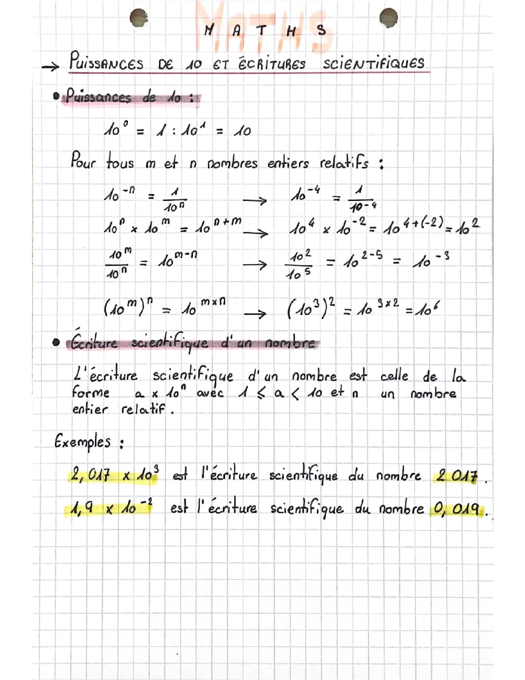Les puissances de 10 🧮 