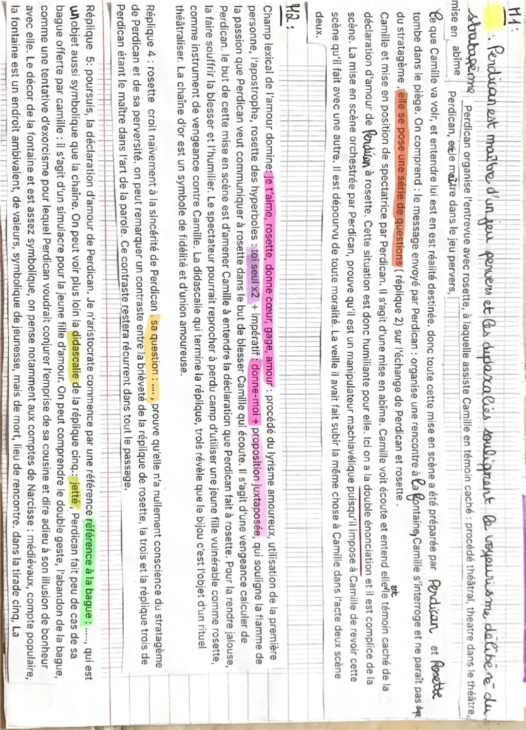 TEXTE 16 BAC
Carte d'identité:
Titre: On ne badine pas avec l'amour.
Auteur: russet.
Date: 1834
Passage étudié : Actel11, scire 3
Parcours a