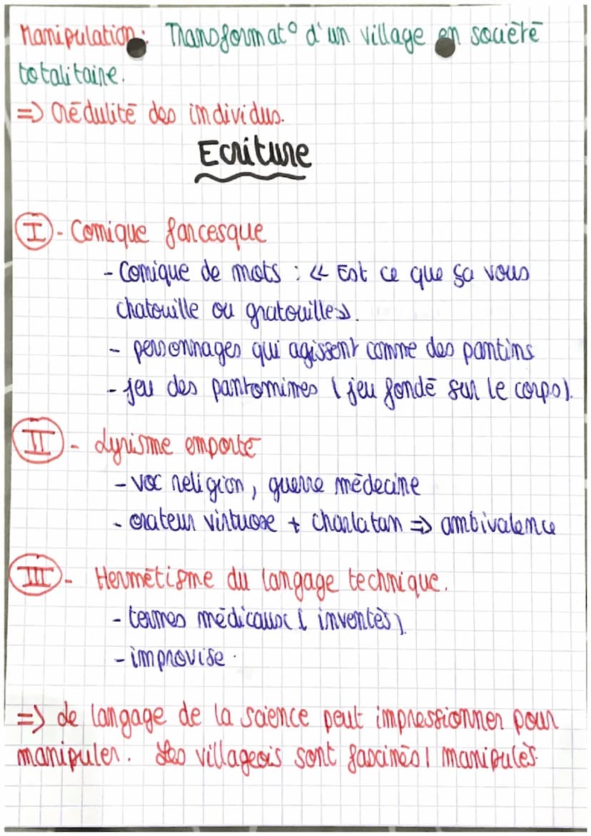 Knock Résumé
Acte I:
scème 1: noute de campagne I vieille automobile
Knock, Docteur Panpalaid et so femare.
Docteur parpalaid conduit knock 