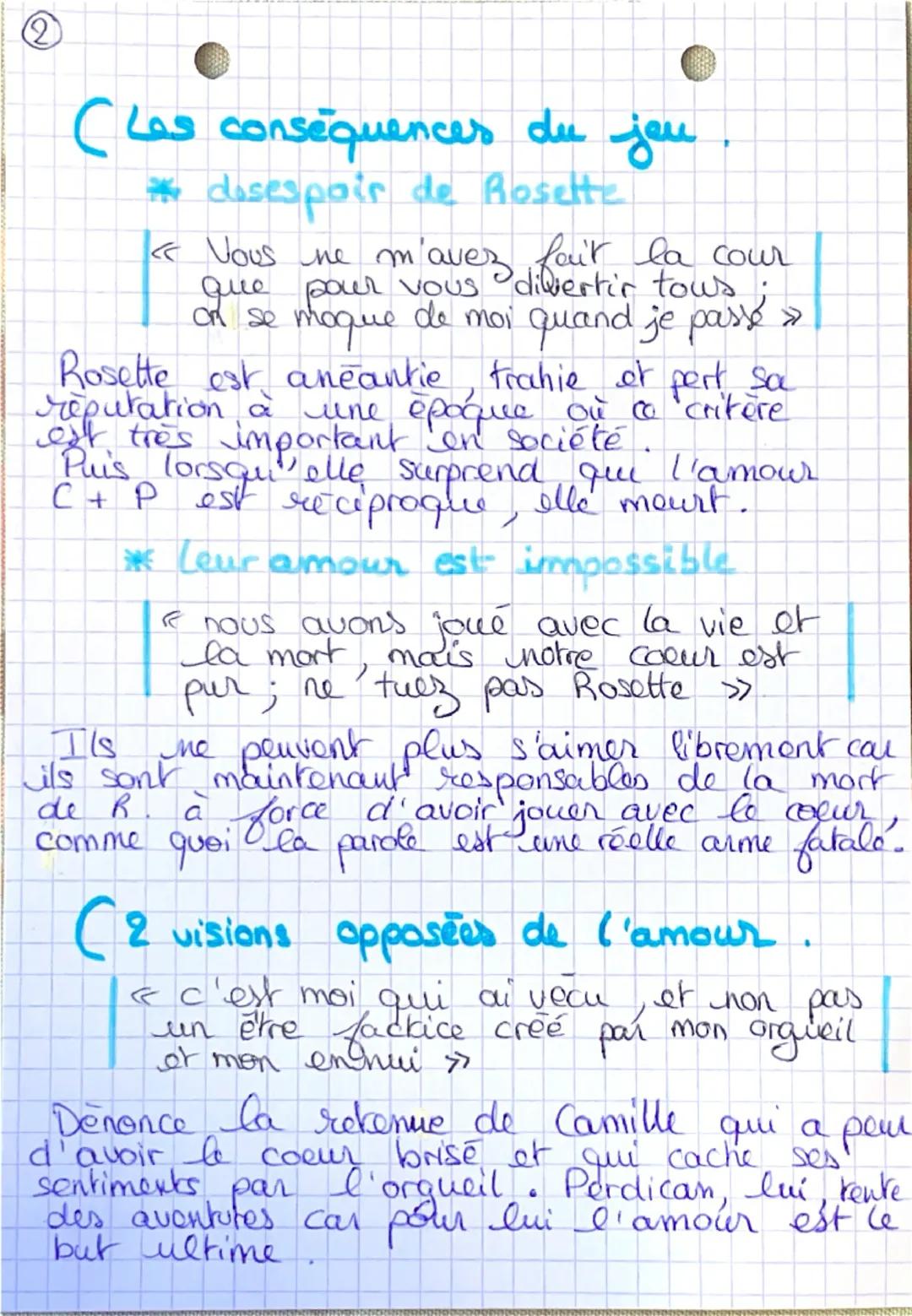 On ne badine
1
pas avec l'amour :
Citations.
CL'orgueil : le moteur de tous les evenements
* Orgueil de Camille
<< Moi qui croyais faire un 