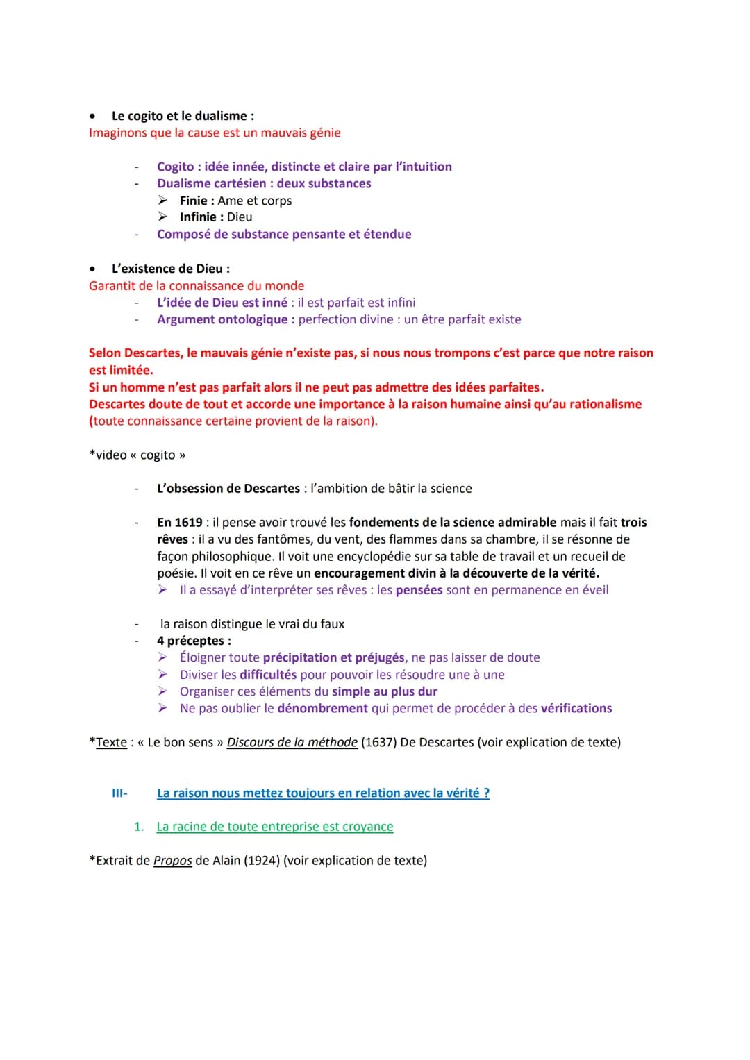 Problématique : peut-on accéder à une connaissance vraie ?
Introduction :
Parcours 1: La connaissance
1) Constat général : L'Homme recherche