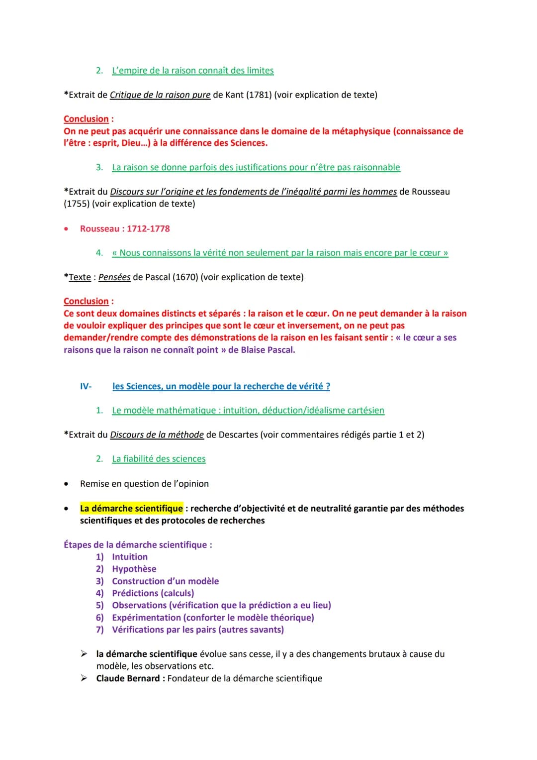 Problématique : peut-on accéder à une connaissance vraie ?
Introduction :
Parcours 1: La connaissance
1) Constat général : L'Homme recherche