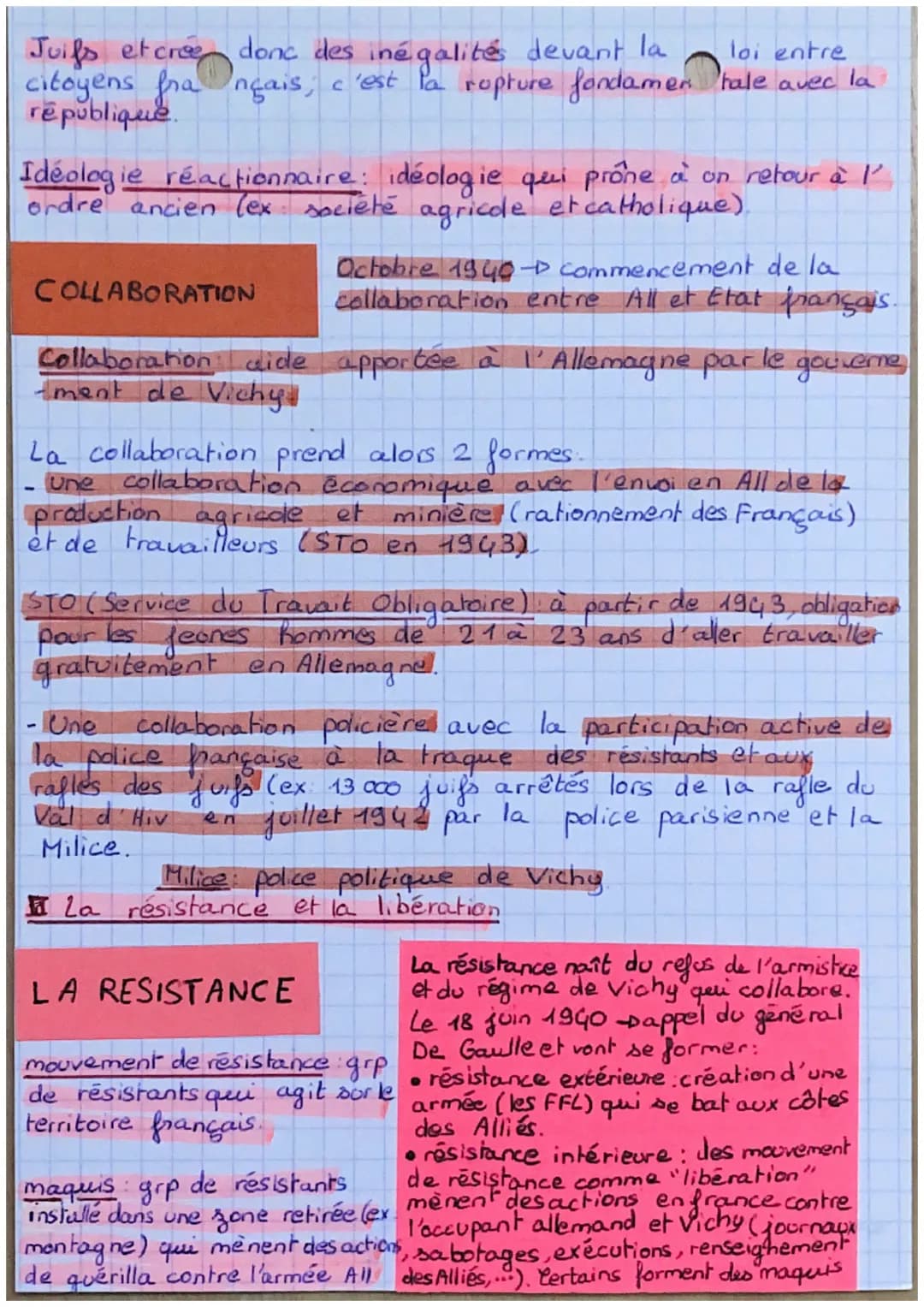 HIIVIRE
Chapitre 8: La France pendant la 2nde GM (1940-
Reich. Entre
1944
e
- éclair anéantit
Le 3 septembre 1939, la France déclare la guer