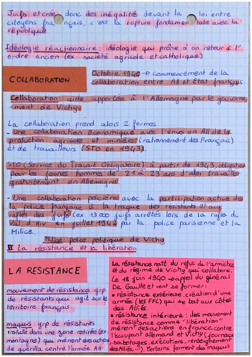 HIIVIRE
Chapitre 8: La France pendant la 2nde GM (1940-
Reich. Entre
1944
e
- éclair anéantit
Le 3 septembre 1939, la France déclare la guer