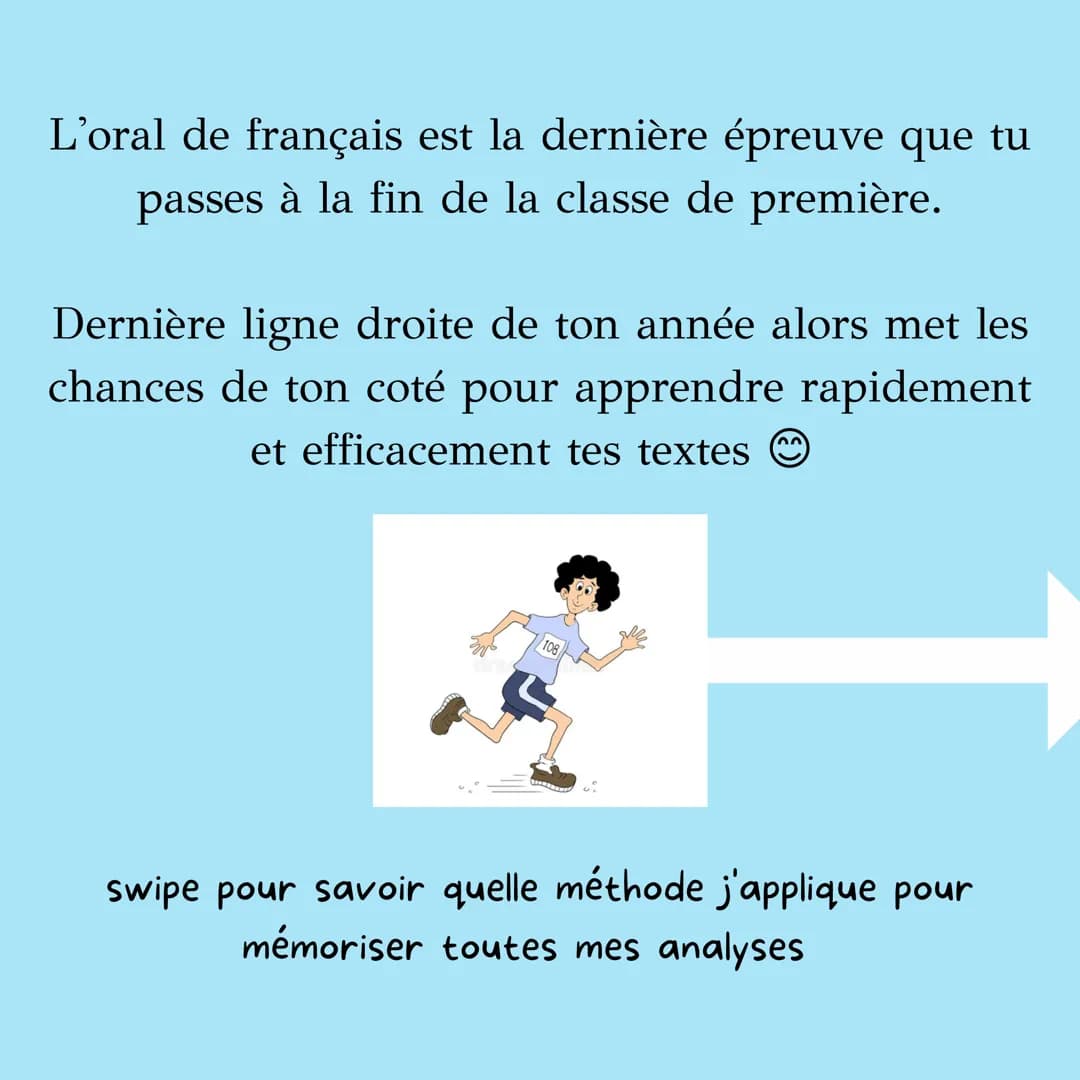 RÉVISE TON
ORAL DE
FRANÇAIS
TIPS
@studyy.and.travel L'oral de français est la dernière épreuve que tu
passes à la fin de la classe de premiè