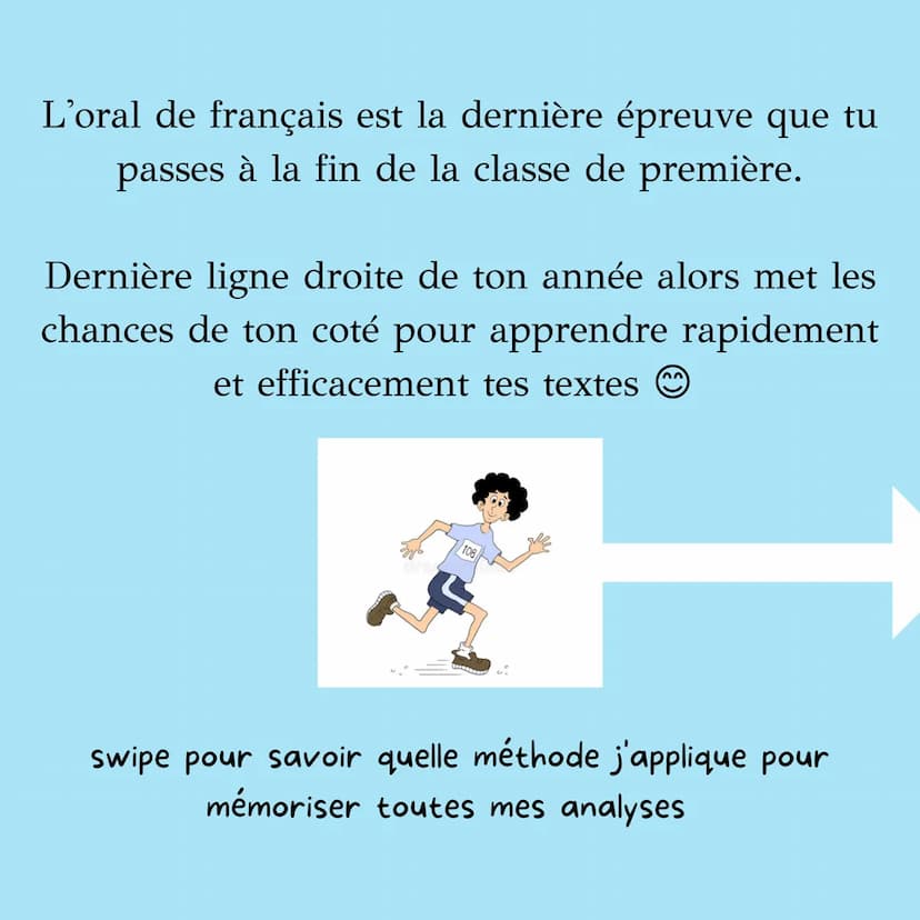 RÉVISE TON
ORAL DE
FRANÇAIS
TIPS
@studyy.and.travel L'oral de français est la dernière épreuve que tu
passes à la fin de la classe de premiè